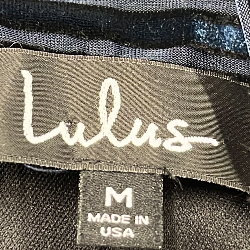 Lulu's Navy Blue Ribbed Mini Dress - Picture 7 of 16